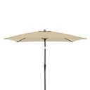 Vorschaubild doppler Mittelmastschirm LIFE 250 x 200 Lift, Aluminium Anthrazit / 100 % Polyester 180 g/m²