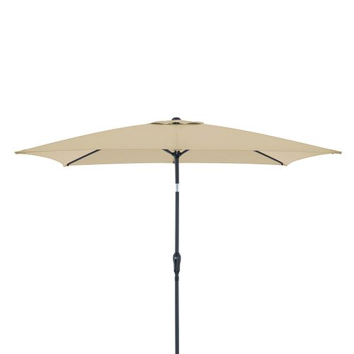 doppler Mittelmastschirm LIFE 250 x 200 Lift, Aluminium Anthrazit / 100 % Polyester 180 g/m²