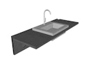 WWOO Designbeton-Outdoorküche Eni