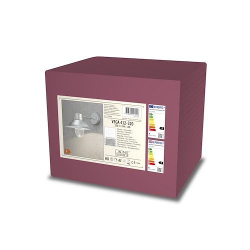 Konstsmide Wandleuchte Vega, versch. Farben 