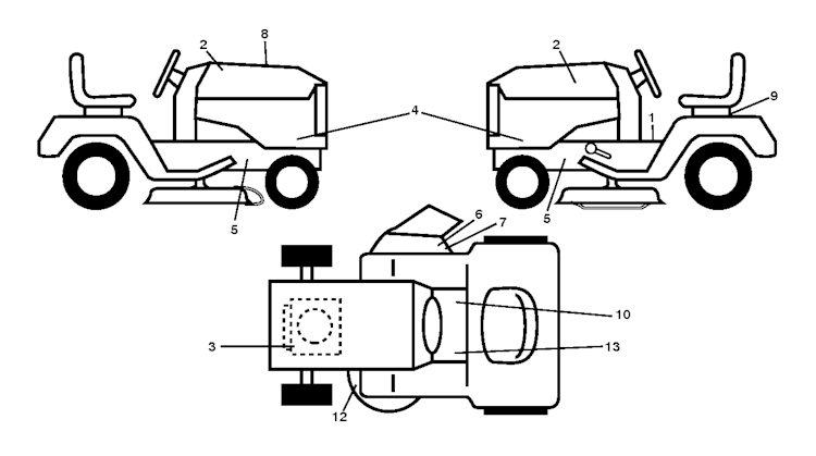 Husqvarna Gartentraktoren 96041028301 LTH2038R