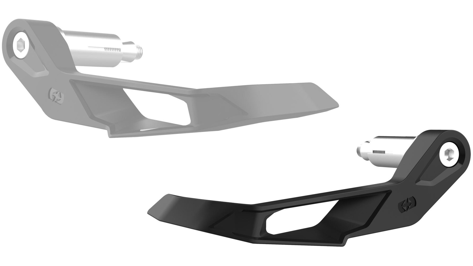 Oxford Hebelschützer links, Hebelschützer "Racing" Universelle Befestigung an den Lenkerenden