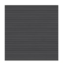 TraumGarten System WPC Platinum Zaun-Set