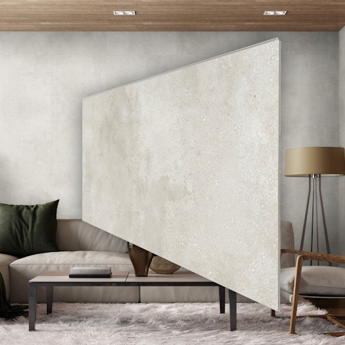 Revét Vinyl Wandfliese Beige Matt 120 x 60 cm