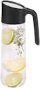 WMF Nuro Wasserkaraffe mit Griff, 1 l, schwarz
