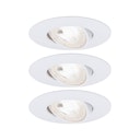 Vorschaubild Paulmann Einbauleuchten-Set LED 3x6W weiß-matt