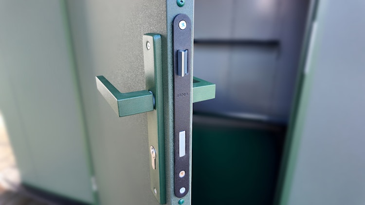 Weka Metall-Gerätehaus Gary 1-9