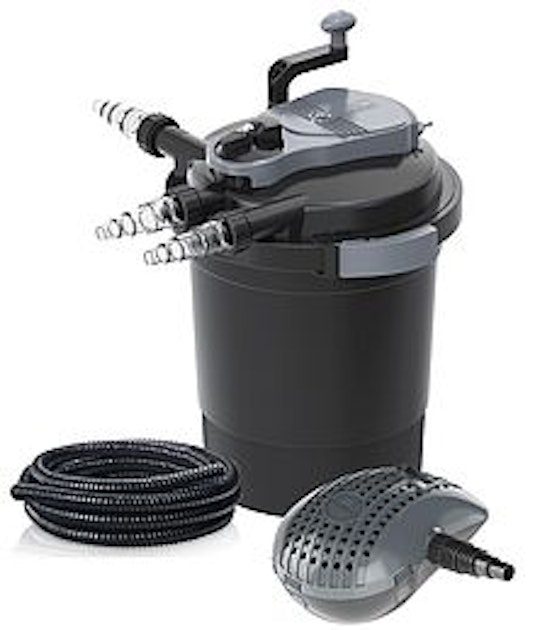 Heissner Smartline Filtro A Pressione Per Laghetto Con UVC – 10000L, 11W