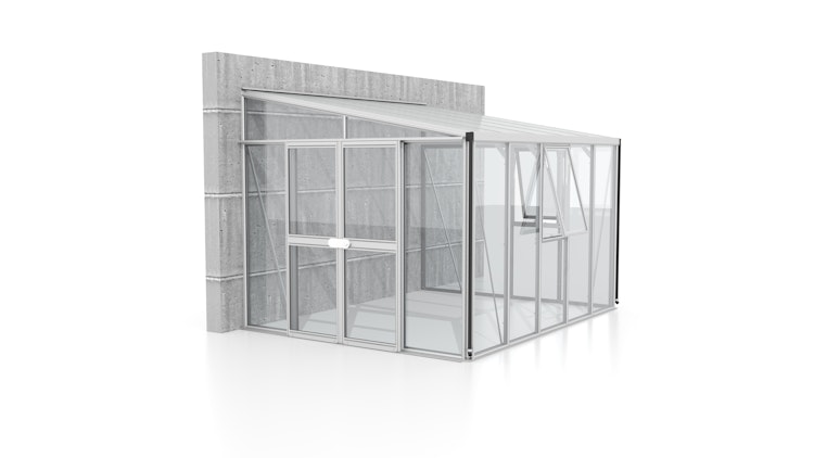 Vitavia Gewächshaus Helena 8600 inkl. 2 Seitenfenstern - 8,6 m²