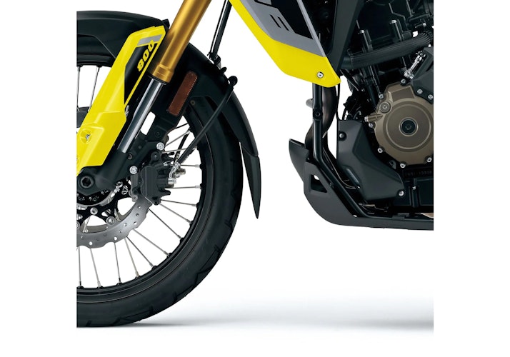 BODYSTYLE Kotflügelverlängerung vorne ABS Kunststoff schwarz-matt für SUZUKI V-Strom 800 DE 