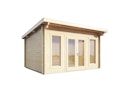 Vorschaubild Wolff Finnhaus Gartenhaus Trondheim 44-D isolierverglast XL