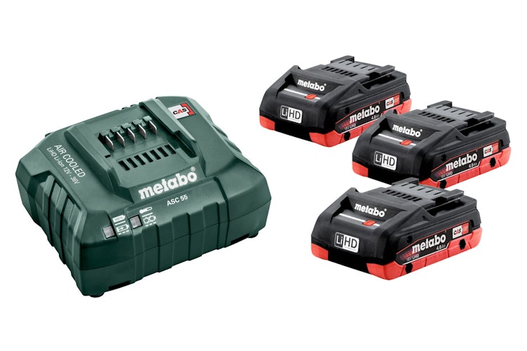 Metabo Basic-Set 3 x LiHD 4.0 Ah 685132000