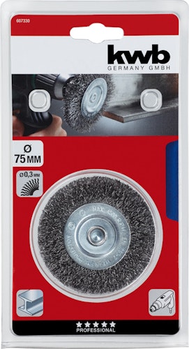 kwb Scheibenbürste grob 75 mm SB 607330