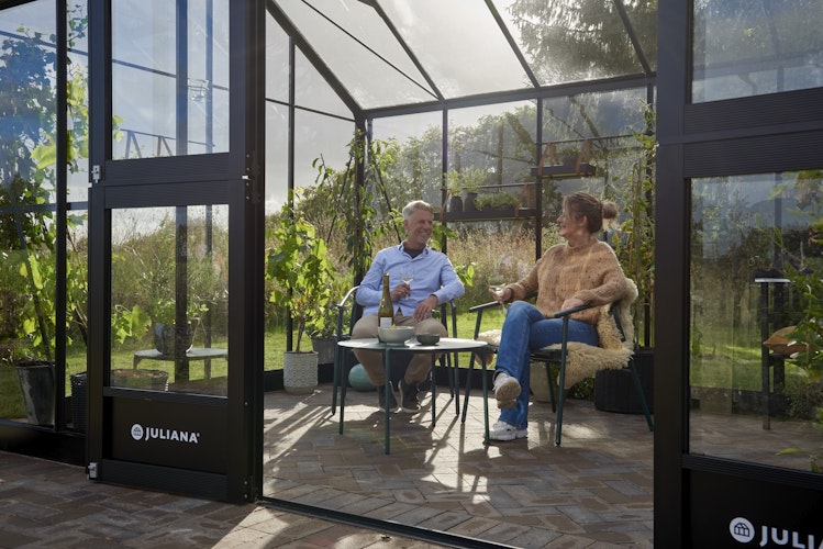Juliana Gewächshaus Jubii 15,1 m² inkl. gratis Fundamentrahmen im Wert von 539 €
