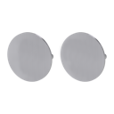 Vorschaubild Griffwerk PIATTA -Edelstahl matt Rosettenpaar rund -Klebetechnik -Blind