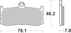 SBS Bremsbelag 864SP Street Upgrade Evo Sinter