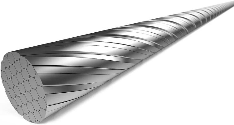 Elvedes Schaltzug 49 strands slick 2250 mm grau