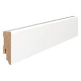 HARO Stecksockelleiste 16x58mm 2,2m Cube weiß foliert strong matt-optikZubehörbild