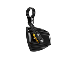 HIGHSIDER pro Lenkerendenspiegel Wave Schwarz/Gold (Paar)