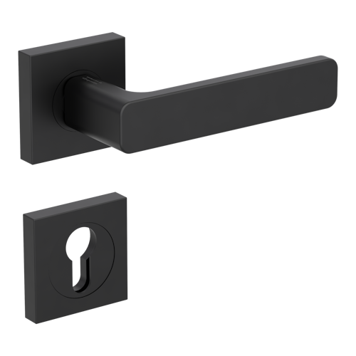 Griffwerk Türgriff MINIMAL MODERN SIEGER DESIGN eckig - Samtgrau,Kaschmirgrau,Graphitschwarz