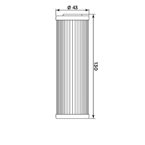 MIW Ölfilter DU6002 Papierfilter (OEM-Qualität)