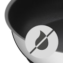 WMF Devil Bratpfannen-Set, 3-teilig, 20 cm + 24 cm + 28 cm