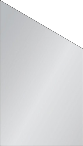 BM Systemglas Anschlusselement beidseitig 103 x 180/120 cm TYP 214-219, 228