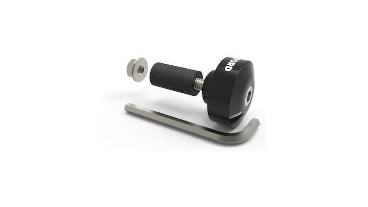 Oxford BarEnds 1 Lenkerende (Schwarz)