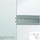 Vorschaubild GRIFFWERK Ganzglastürbeschlagset PURISTO 1.0 ohne Griff-Edelstahl matt