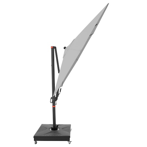 doppler Pendelschirm myZONE 210 x 210, Aluminium Anthrazit / 100 % Polyester 180 g/m²