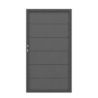 TraumGarten DESIGN WPC Alu Tor anthrazit 98 x 180