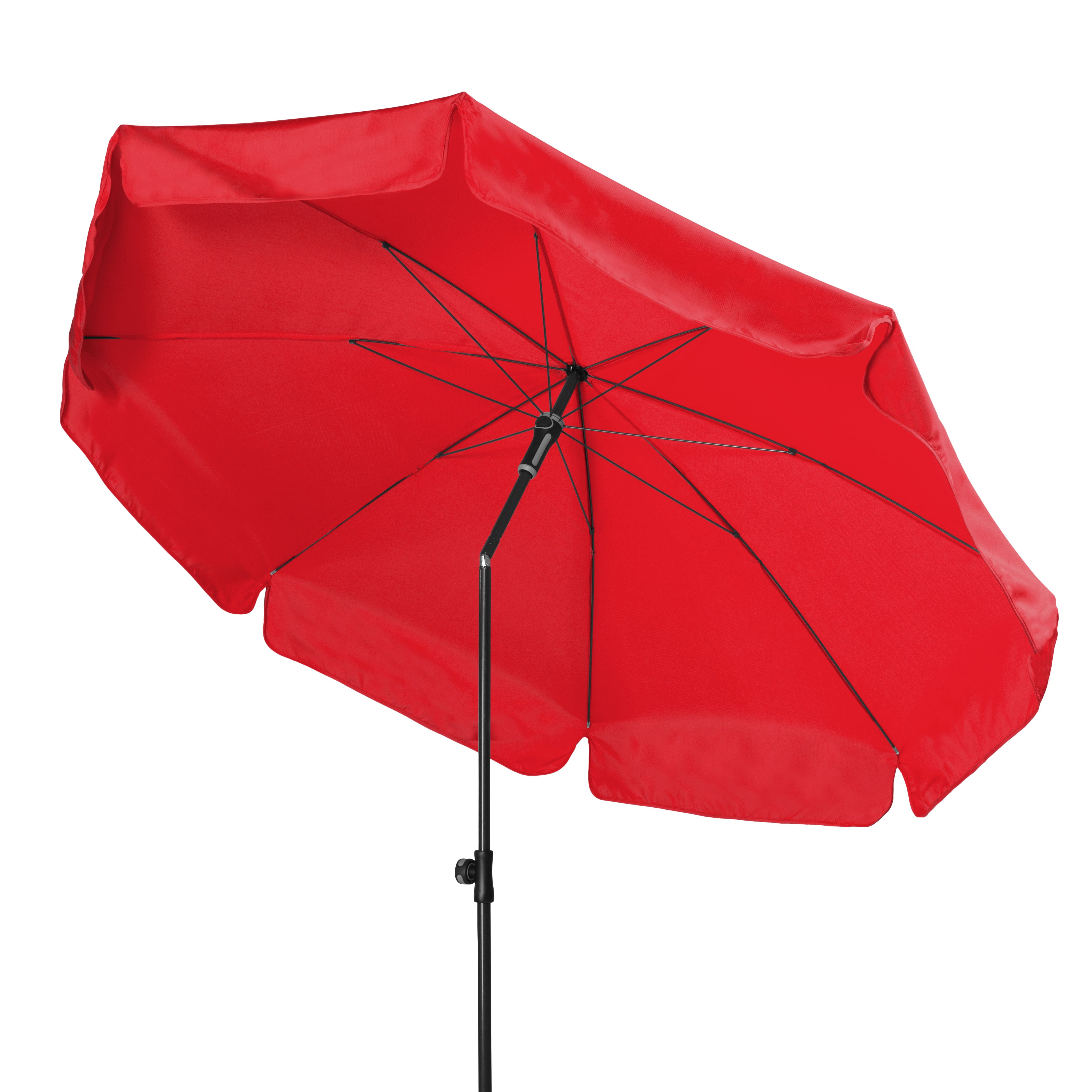 doppler Mittelmastschirm SUNLINE 200 Manual, Stahl Anthrazit / 100 % Polyester 160 g/m²