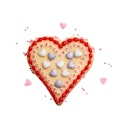 Kaiser Ausstechform Herz 8 cm