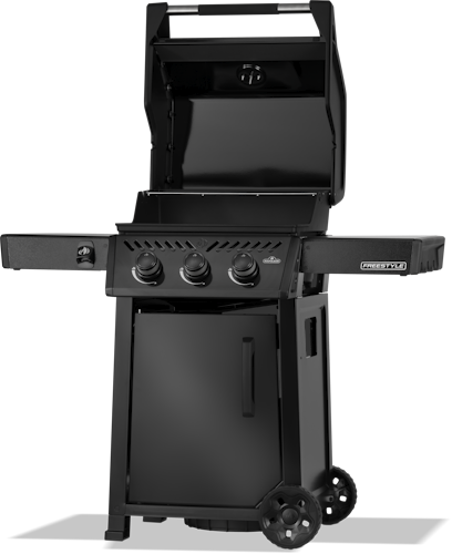 Napoleon Freestyle 365, 3 Hauptbrenner und Tür, Schwarz
