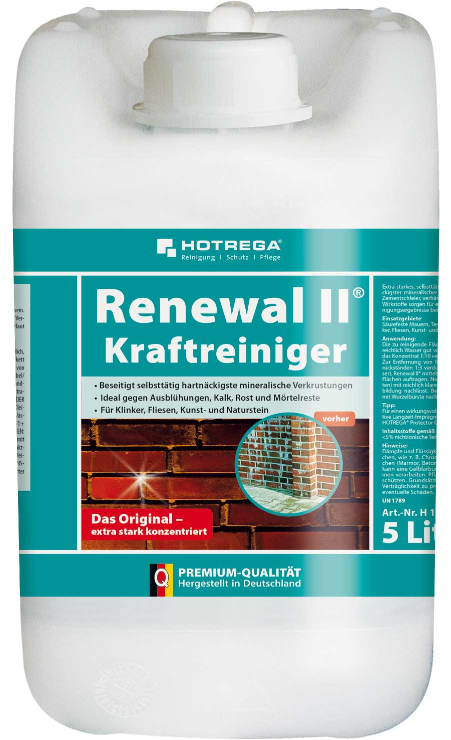 Hotrega Renewal II Kraftreiniger 5 Liter Kanister (Konzentrat)
