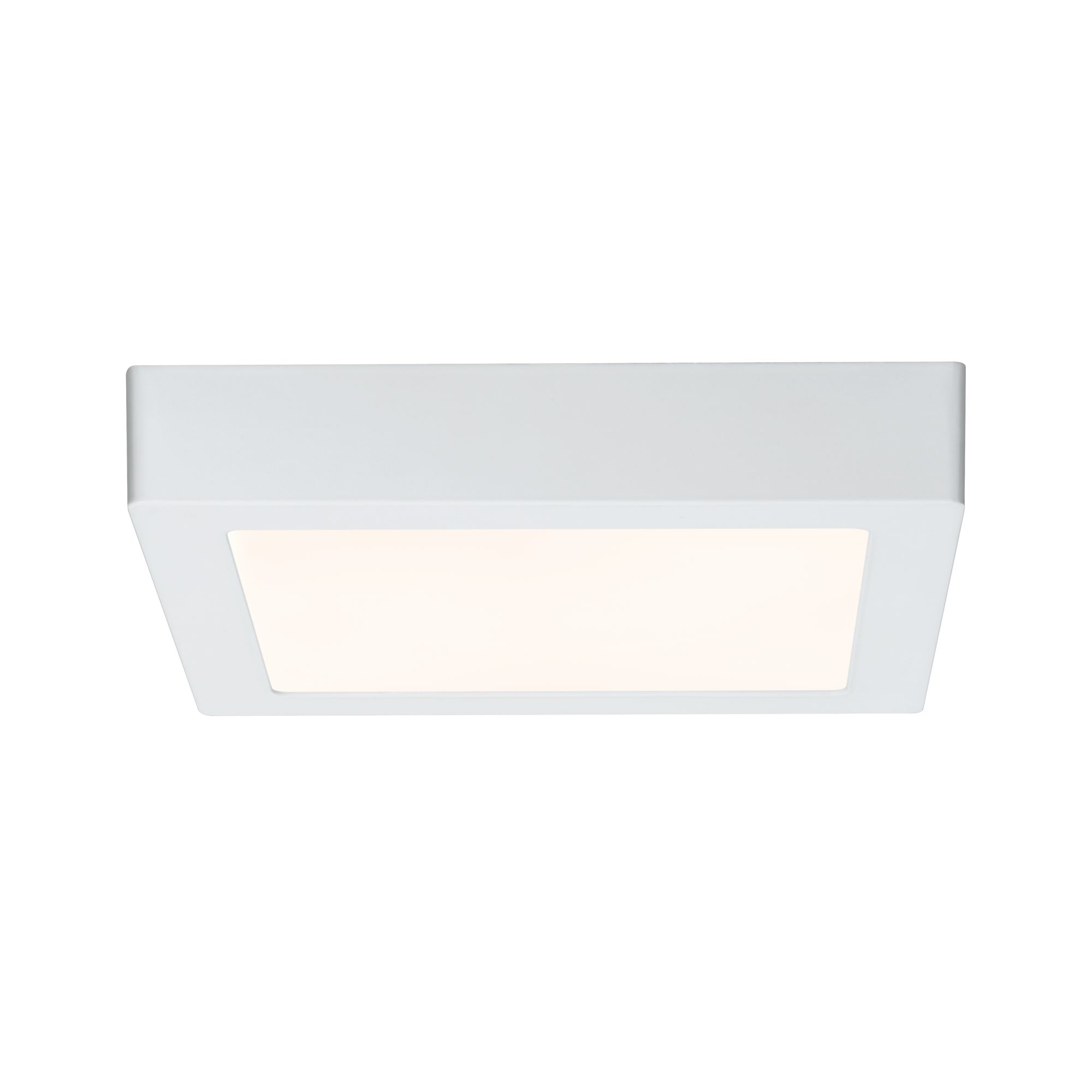 Paulmann Wand- Deckenleuchte WallCeiling Lunar LED-Panel 220x220mm 15W Weiß matt/Alu