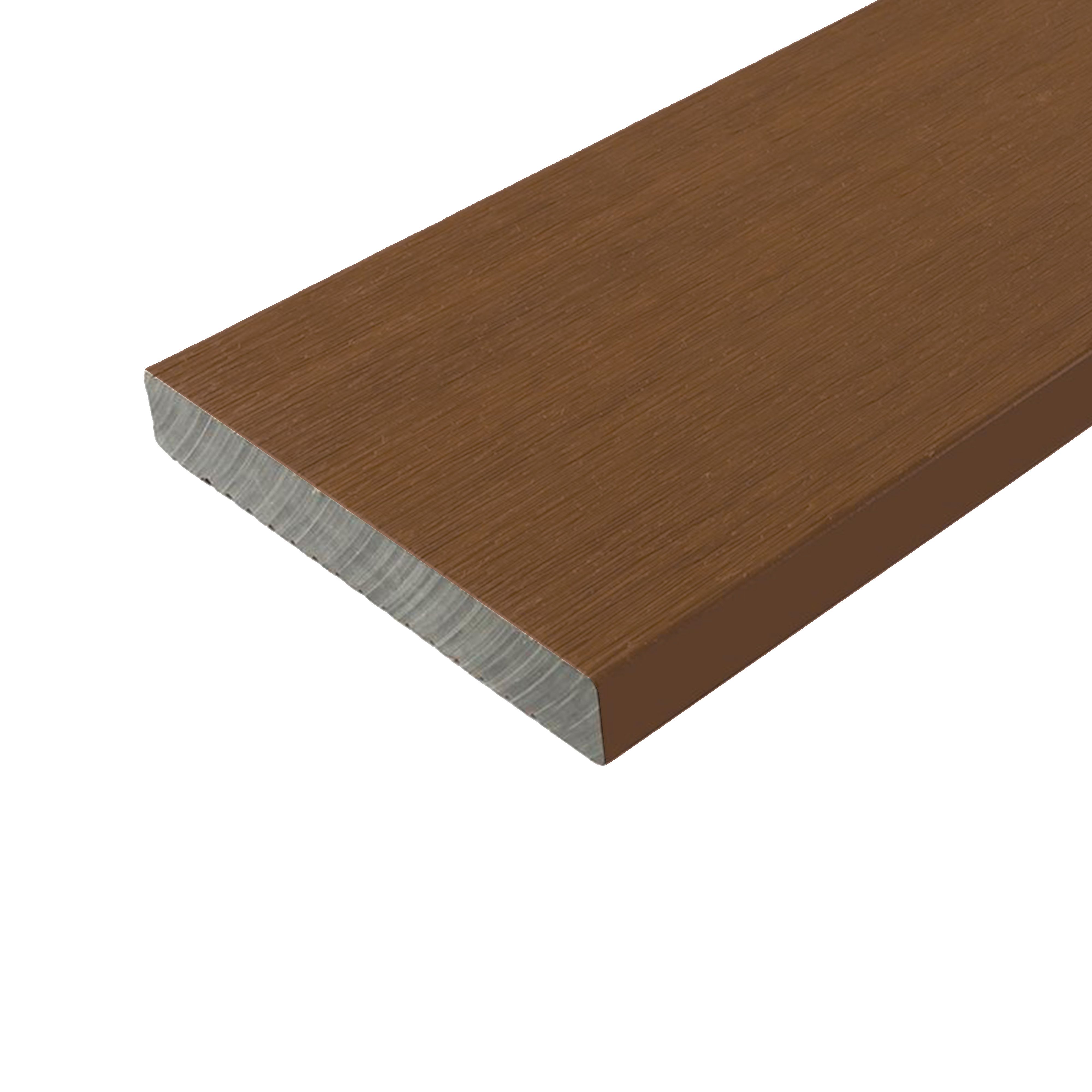 Fiberdeck Exotics WPC-Randdiele Ipé massiv 3000 mm