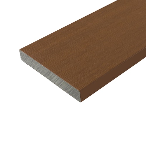 Fiberdeck Exotics WPC-Randdiele Ipé massiv 3000 mm