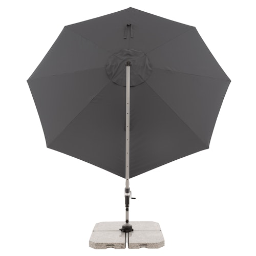 doppler Pendelschirm ACTIVE 370, Aluminium Grau / 100 % Polyester 200 g/m²