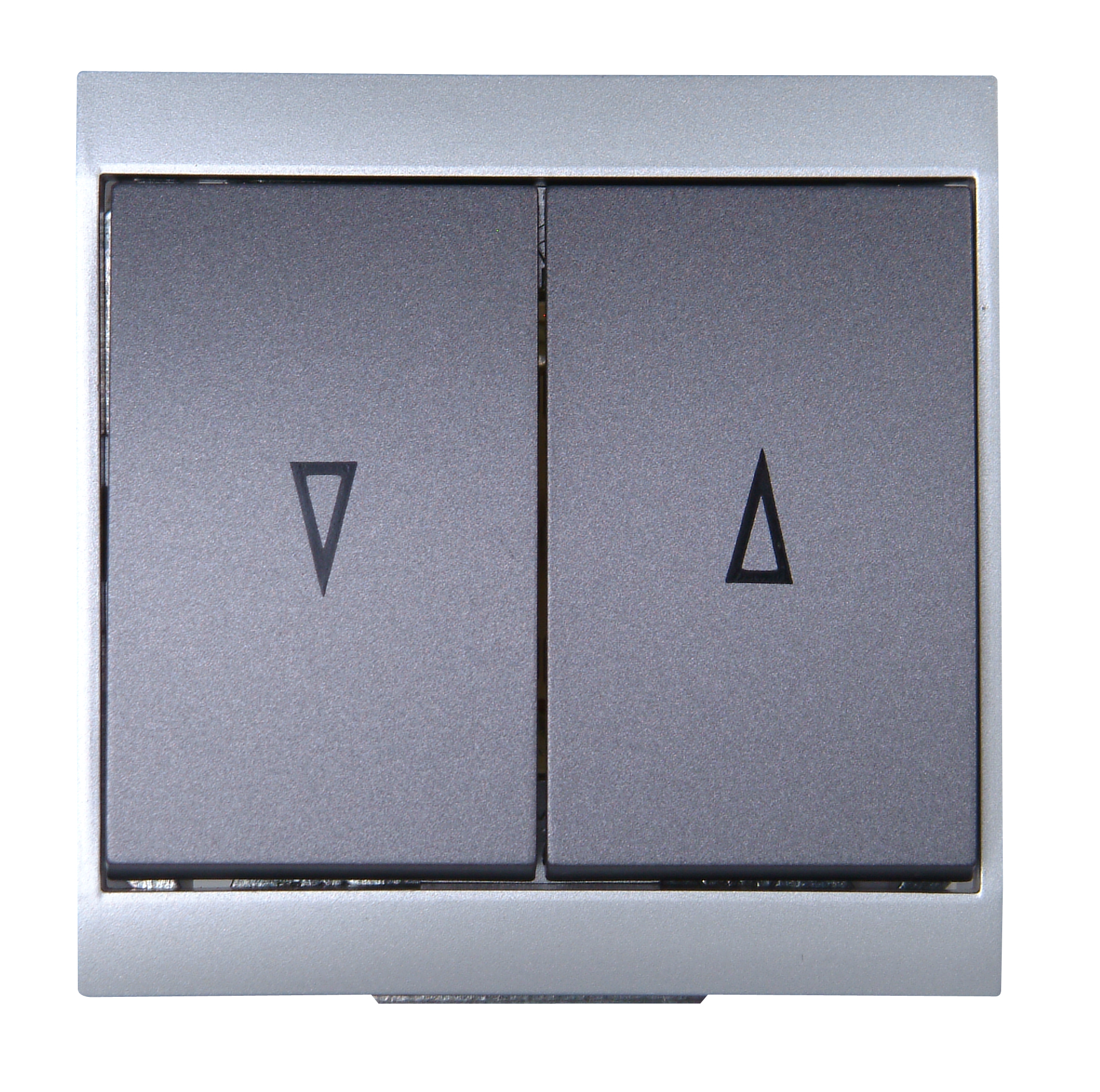 Kopp Jalousieschalter MALTA silber/anthrazit