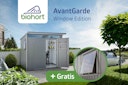Vorschaubild Biohort Gerätehaus AvantGarde Window Edition inkl. gratis Fensterelement im Wert von 329 €
