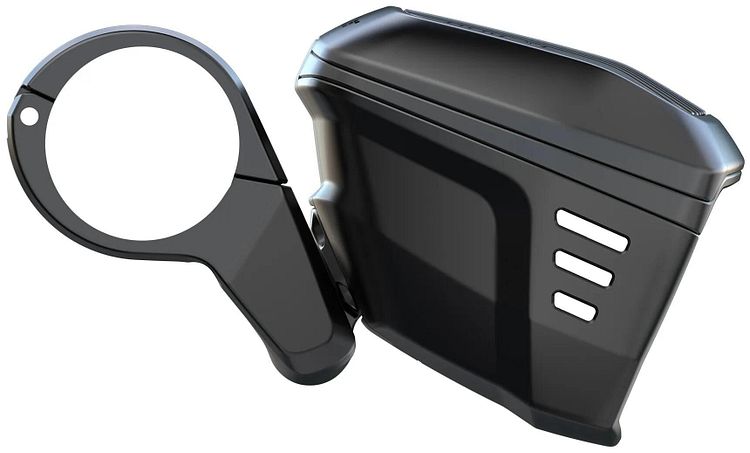 Busch + Müller Scheinwerfer Lumotec Briq-XL Blucon E schwarz