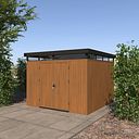 Vorschaubild NewTechWood WPC Gartenhaus Cella 1010 - 21 mm