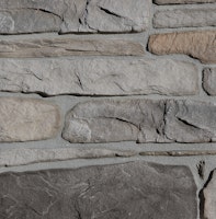 HANDMUSTER DE RYCK Eck- und Steinriemchen - Murok Sierra Grau nuanciert