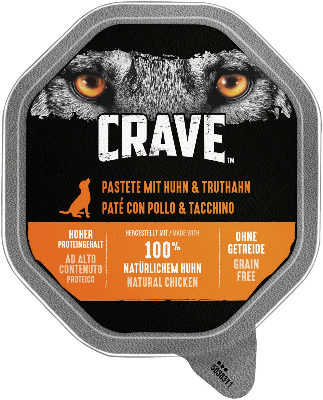 CRAVE Pastete 150 Gramm Hundenassfutter