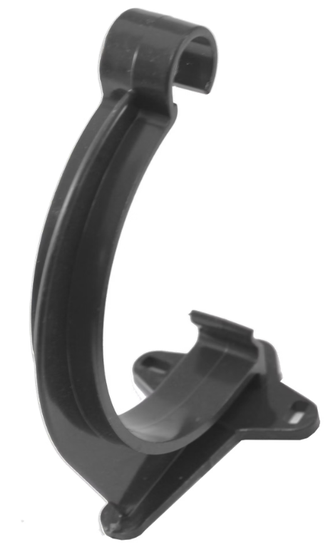 Rinnenhalter PVC, RG100 Typ 300 braun