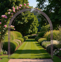 Badeko Rosenbogen „Lavendel“ in Edelrostoptik