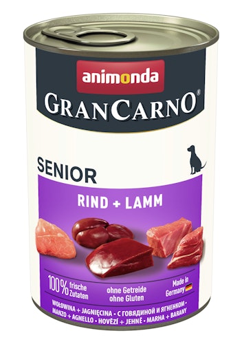 animonda Gran Carno Senior 400g Dose Hundenassfutter