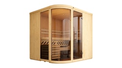 Weka Element-Designsauna Sara 1 Sparset inkl. Ofen - 68 mm - "Alles dabei"