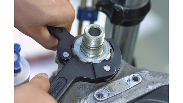 Bikeservice Hakenschlüssel 32 - 76 mm / 4 x 5 mm